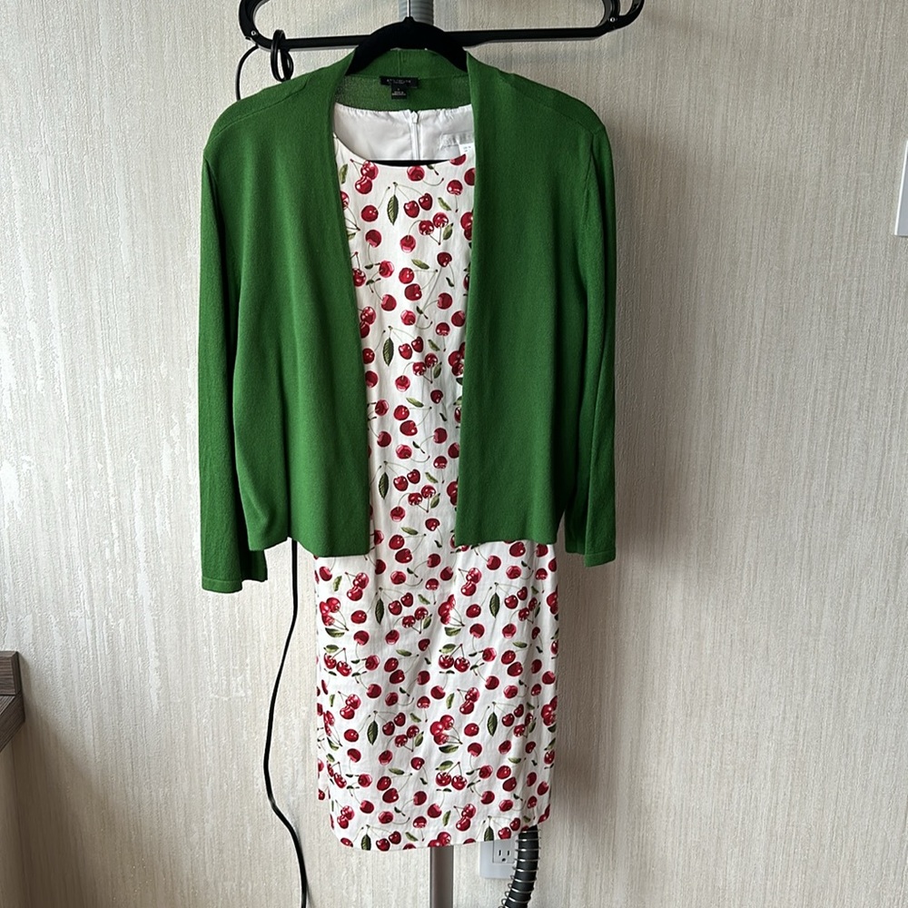 London Times cherry dress, Size 14